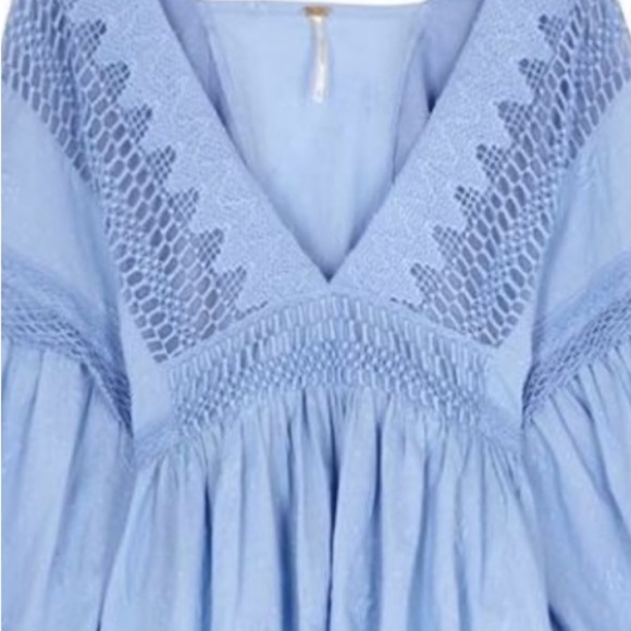 Free People Drive You Mad Blouse XS - Picture 4 of 12